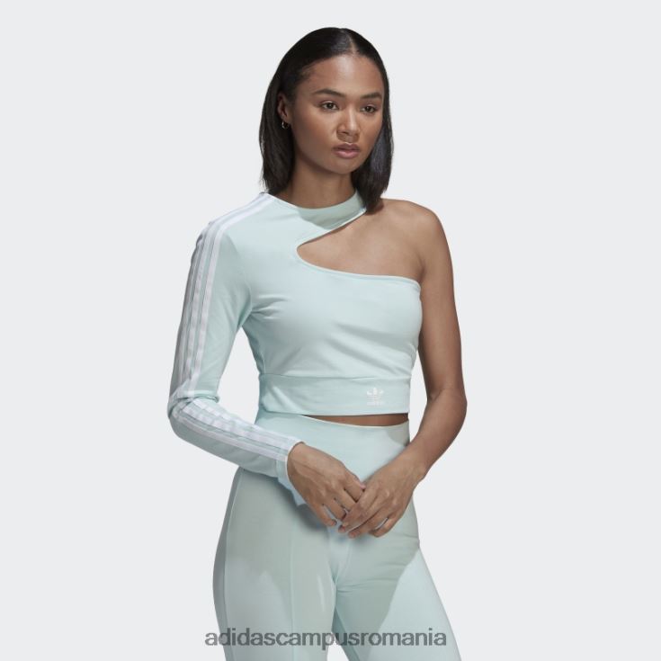 adidas campus romania cropped top decupat menta adidas femei mentă J266N22946