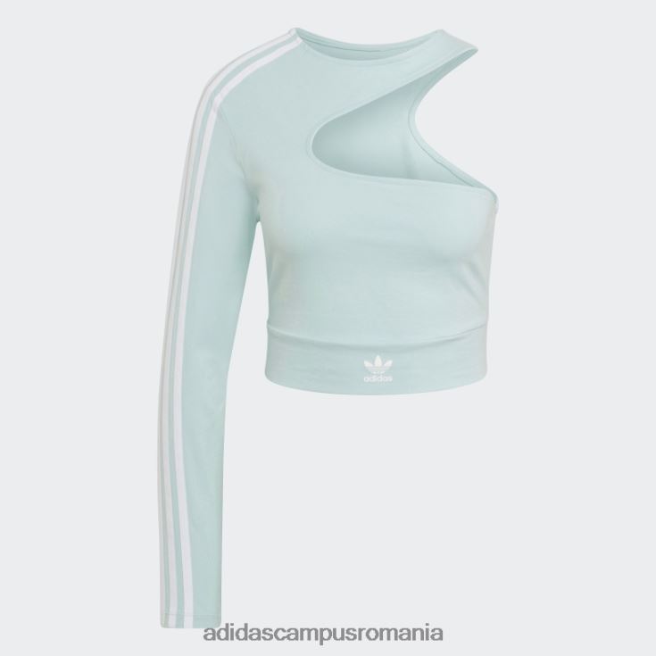 adidas campus romania cropped top decupat menta adidas femei mentă J266N22946