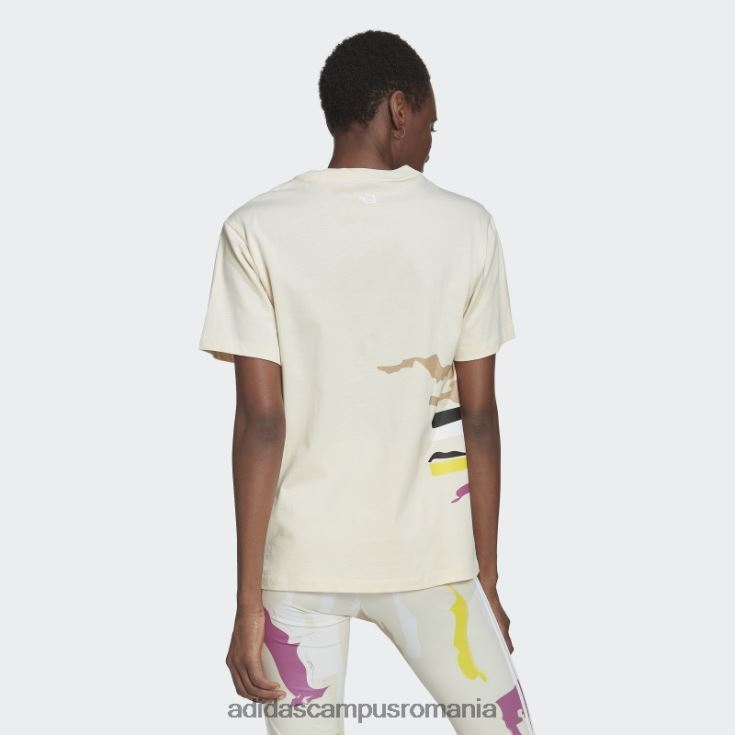 adidas campus romania ecru tint thebe magugu regulat tricou adidas femei nuanță ecru J266N217553