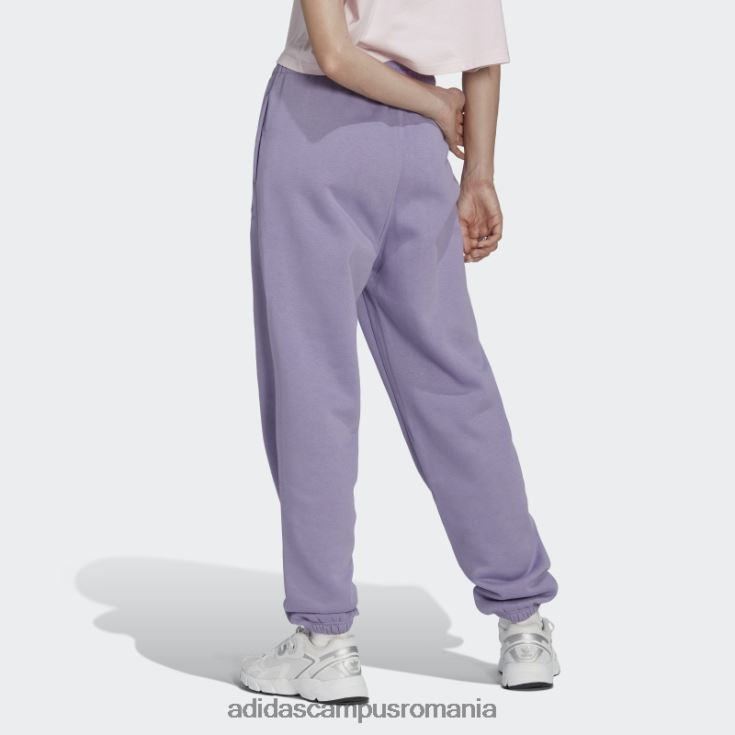adidas campus romania essentials pantaloni de jogging fleece lila femei liliac J266N29025