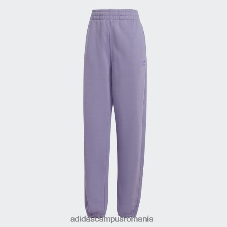 adidas campus romania essentials pantaloni de jogging fleece lila femei liliac J266N29025