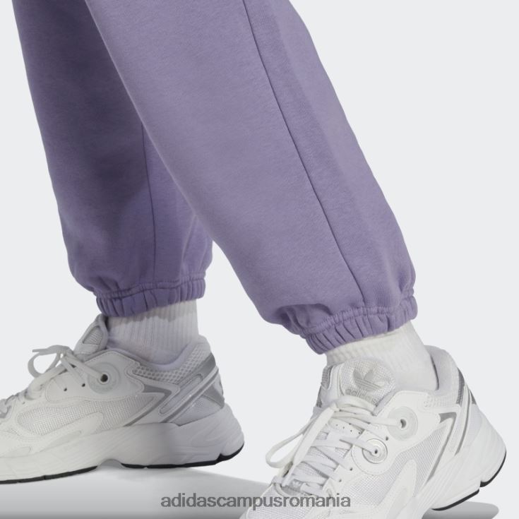 adidas campus romania essentials pantaloni de jogging fleece lila femei liliac J266N29025