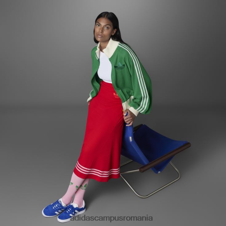 adidas campus romania fustă stacojie adicolor anii 70 din tricot femei stacojiu J266N22902