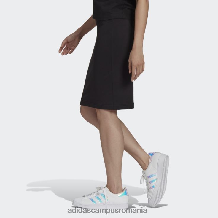 adidas campus romania fusta midi neagra femei negru J266N23197