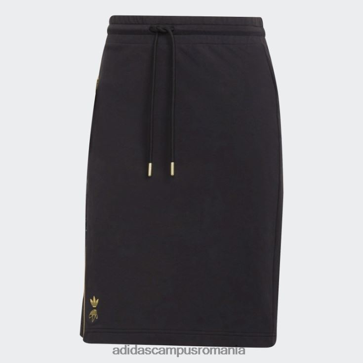 adidas campus romania fusta midi neagra femei negru J266N23197