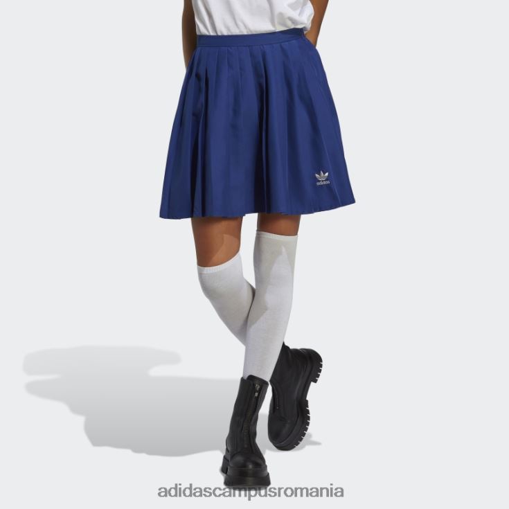 adidas campus romania fusta plisata albastra victorie femei albastru victorie J266N29430