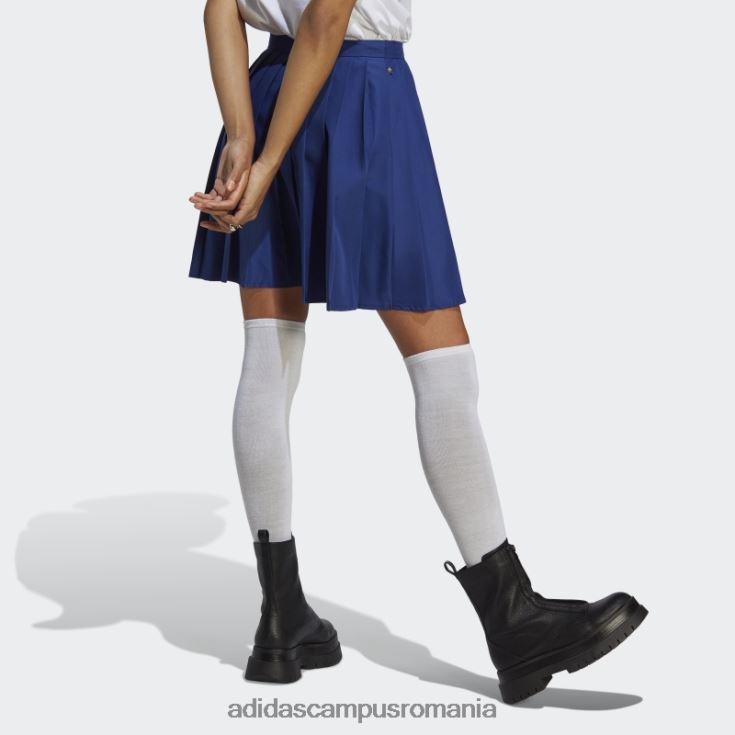 adidas campus romania fusta plisata albastra victorie femei albastru victorie J266N29430