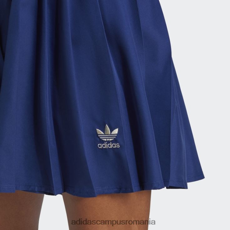 adidas campus romania fusta plisata albastra victorie femei albastru victorie J266N29430