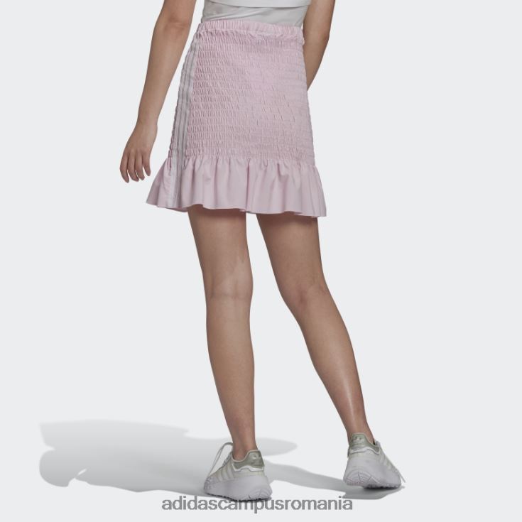 adidas campus romania fusta smocked roz femei roz J266N210645