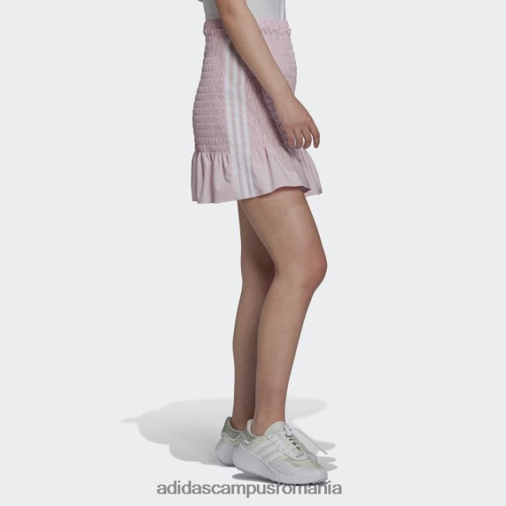 adidas campus romania fusta smocked roz femei roz J266N210645