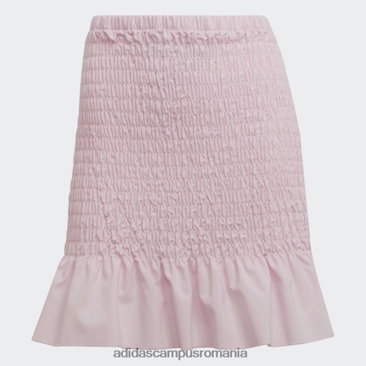 adidas campus romania fusta smocked roz femei roz J266N210645