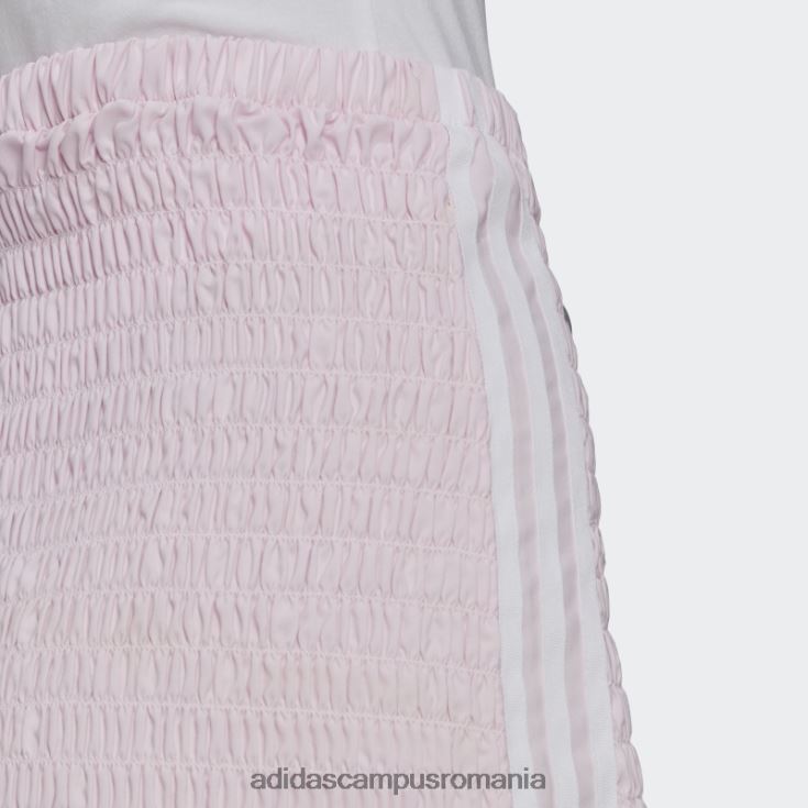 adidas campus romania fusta smocked roz femei roz J266N210645