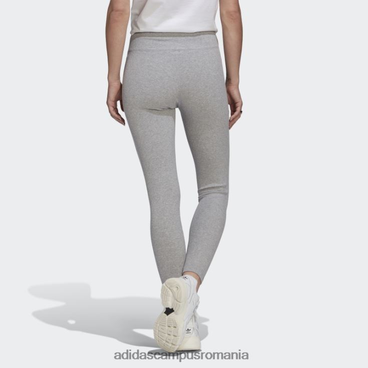 adidas campus romania gri mediu adicolor essentials+ leggings cu nervuri lungime 7/8 adidas femei gri mediu J266N28985