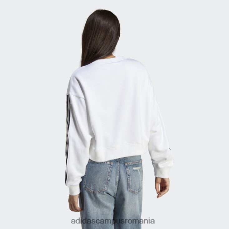 adidas campus romania hanorac adicolor classics alb femei alb J266N29247