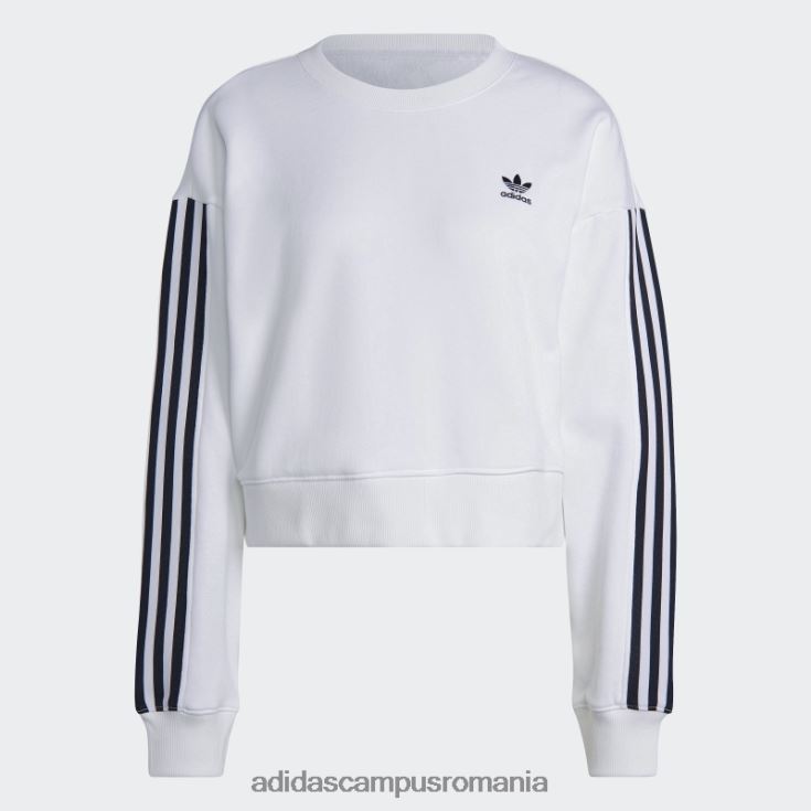 adidas campus romania hanorac adicolor classics alb femei alb J266N29247