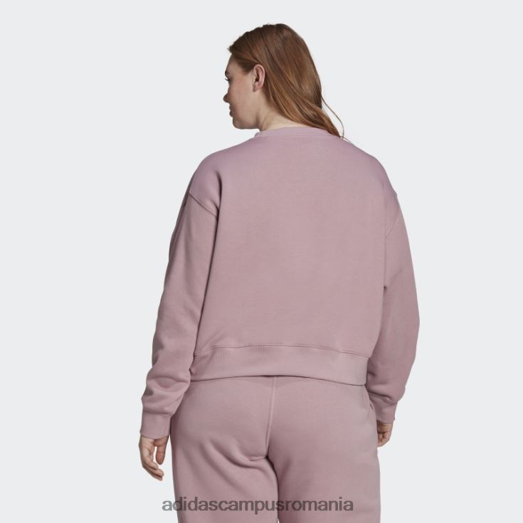 adidas campus romania hanorac adicolor essentials crew (plus size) mov adidas femei mov J266N210566