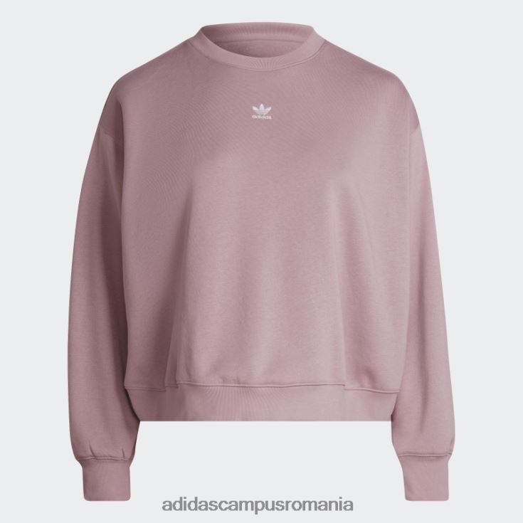 adidas campus romania hanorac adicolor essentials crew (plus size) mov adidas femei mov J266N210566