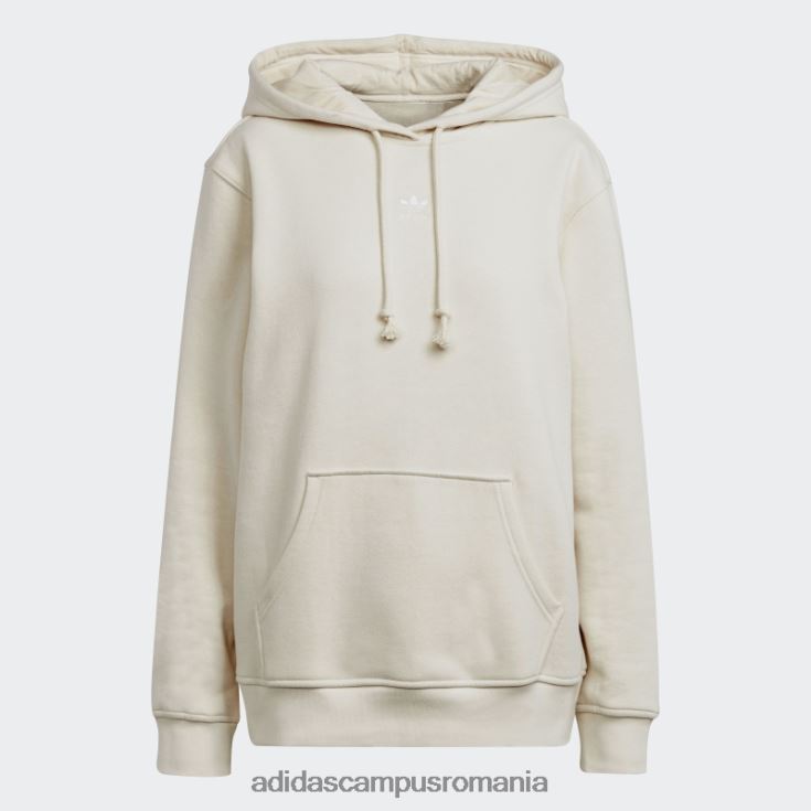 adidas campus romania hanorac adicolor essentials fleece alb adidas femei alb J266N210314
