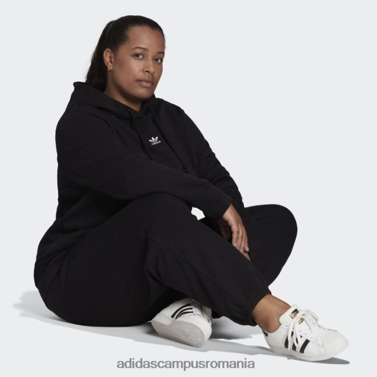 adidas campus romania hanorac adicolor essentials (plus size) negru adidas femei negru J266N210038