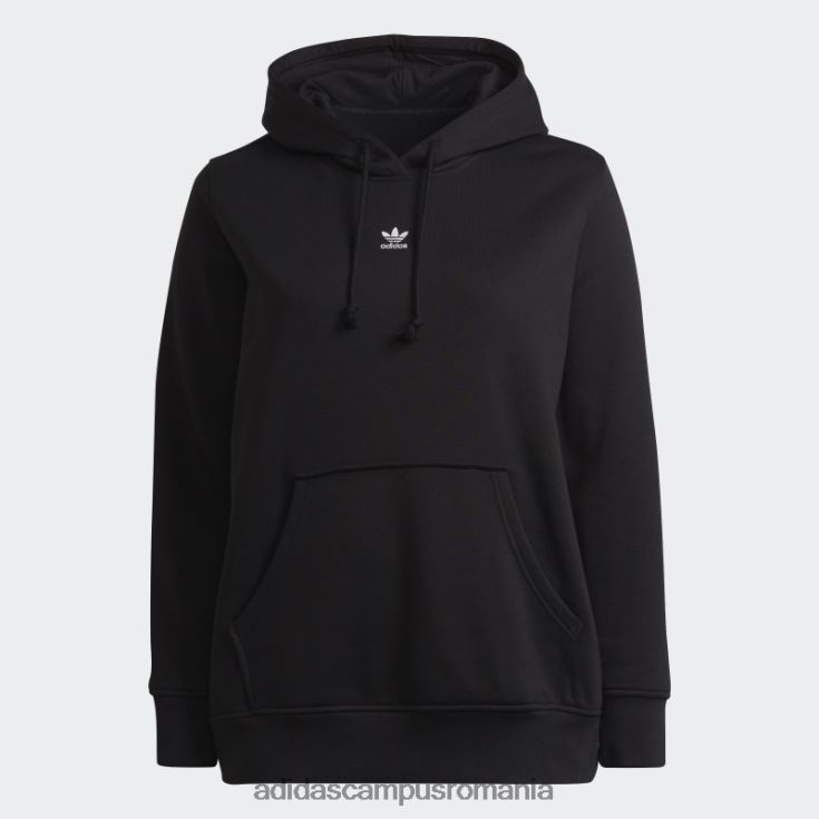 adidas campus romania hanorac adicolor essentials (plus size) negru adidas femei negru J266N210038