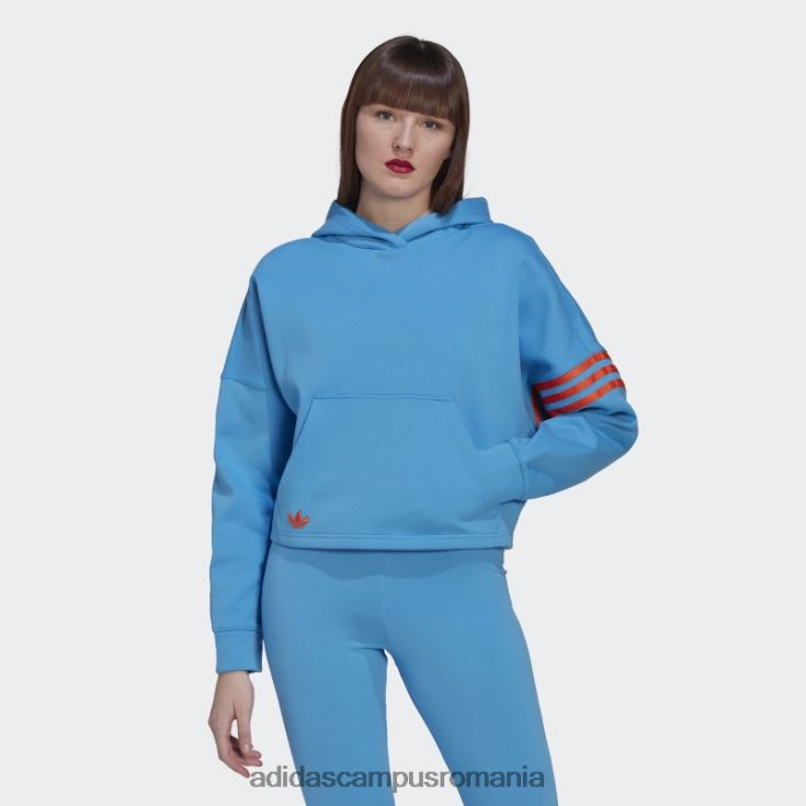 adidas campus romania hanorac adicolor neuclassics albastru femei albastru J266N22948