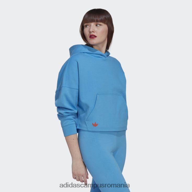 adidas campus romania hanorac adicolor neuclassics albastru femei albastru J266N22948