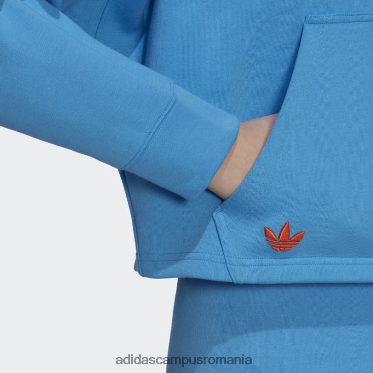 adidas campus romania hanorac adicolor neuclassics albastru femei albastru J266N22948