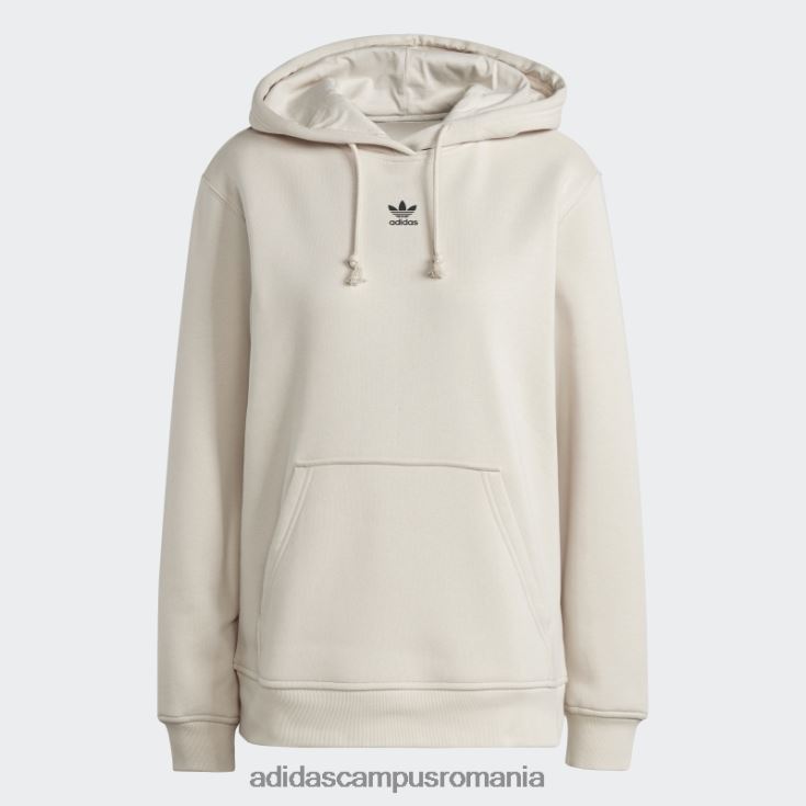 adidas campus romania hanorac alb adicolor essentials fleece adidas femei alb J266N22307