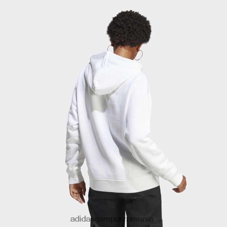 adidas campus romania hanorac alb trifoil adidas femei alb J266N29213