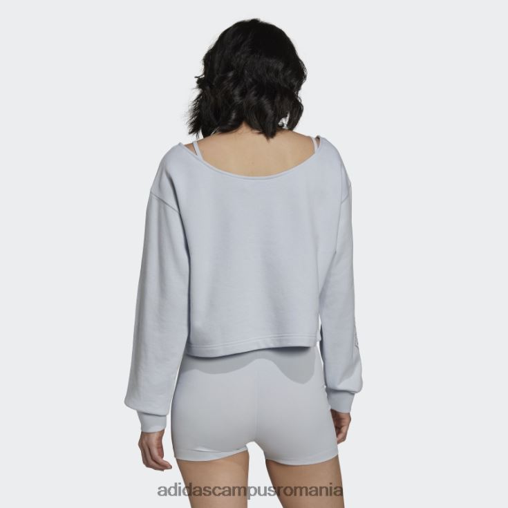 adidas campus romania hanorac albastru 2000 lux slouchy crew fierbinte femei albastru J266N22867