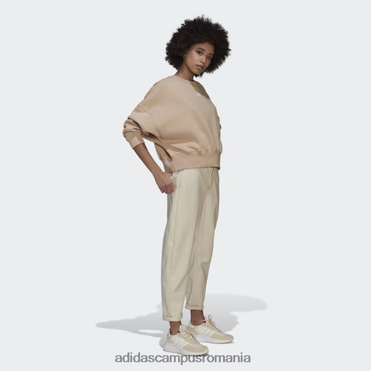 adidas campus romania hanorac bej adicolor essentials fleece adidas femei bej J266N210533
