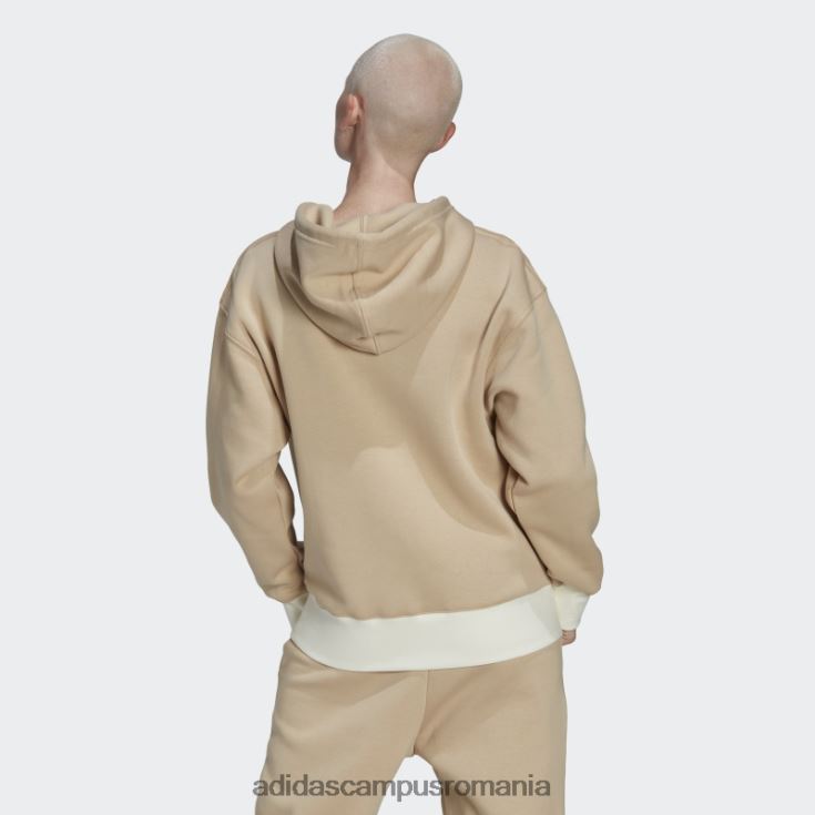 adidas campus romania hanorac bej cu broderie grafică trefoil femei bej J266N210696