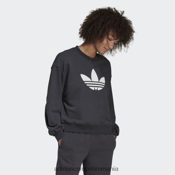 adidas campus romania hanorac carbon crew femei carbon J266N23215