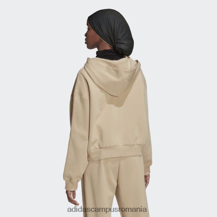 adidas campus romania hanorac cu dantelă bej întotdeauna original femei bej J266N22699