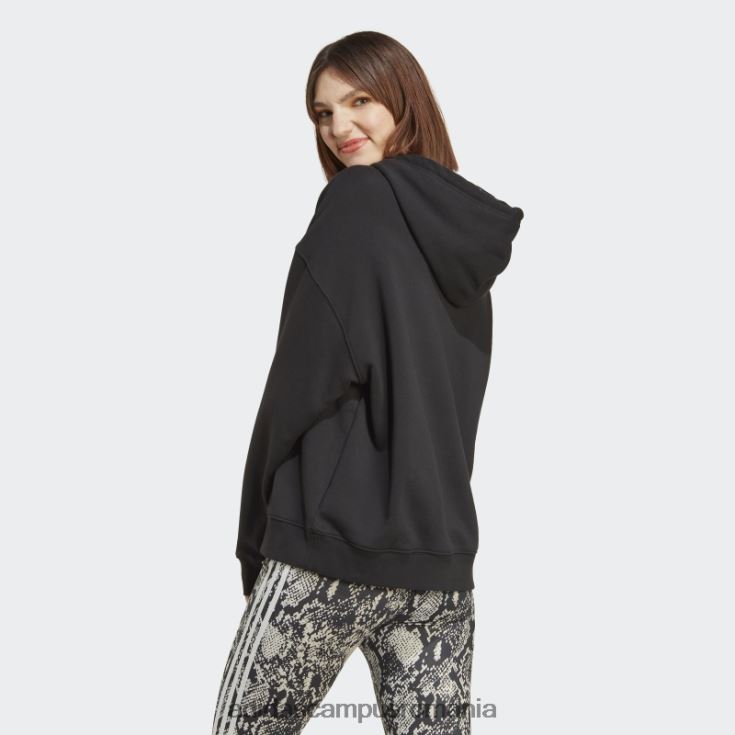 adidas campus romania hanorac cu logo negru fashion femei negru J266N216410