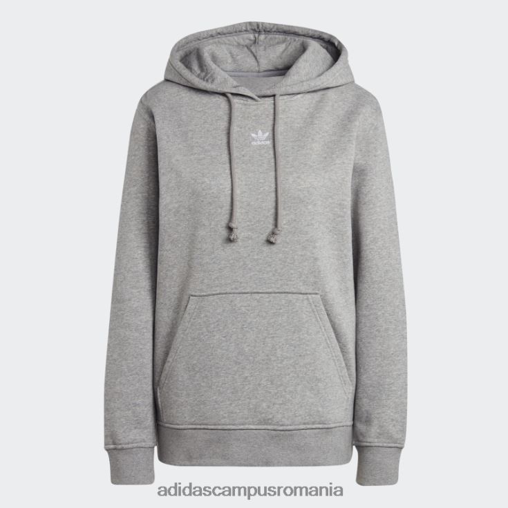 adidas campus romania hanorac din fleece adicolor essentials gri mediu femei gri mediu J266N216444