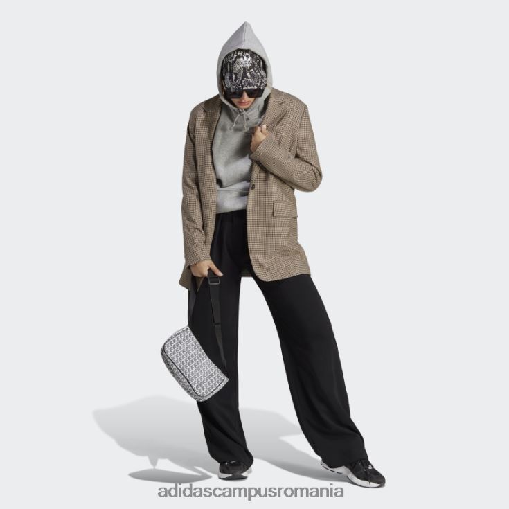 adidas campus romania hanorac din fleece adicolor essentials gri mediu femei gri mediu J266N216444