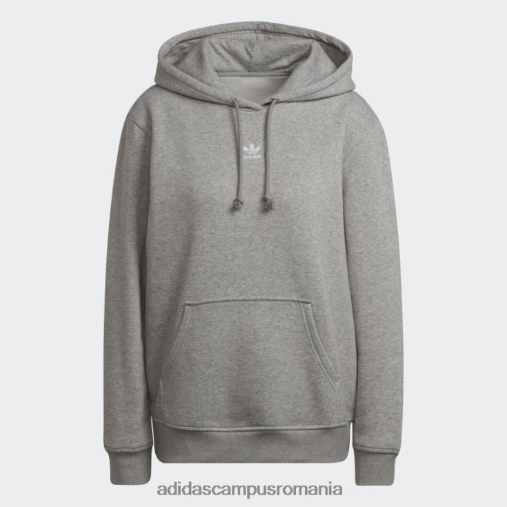 adidas campus romania hanorac din fleece adicolor essentials gri mediu femei gri mediu J266N29257