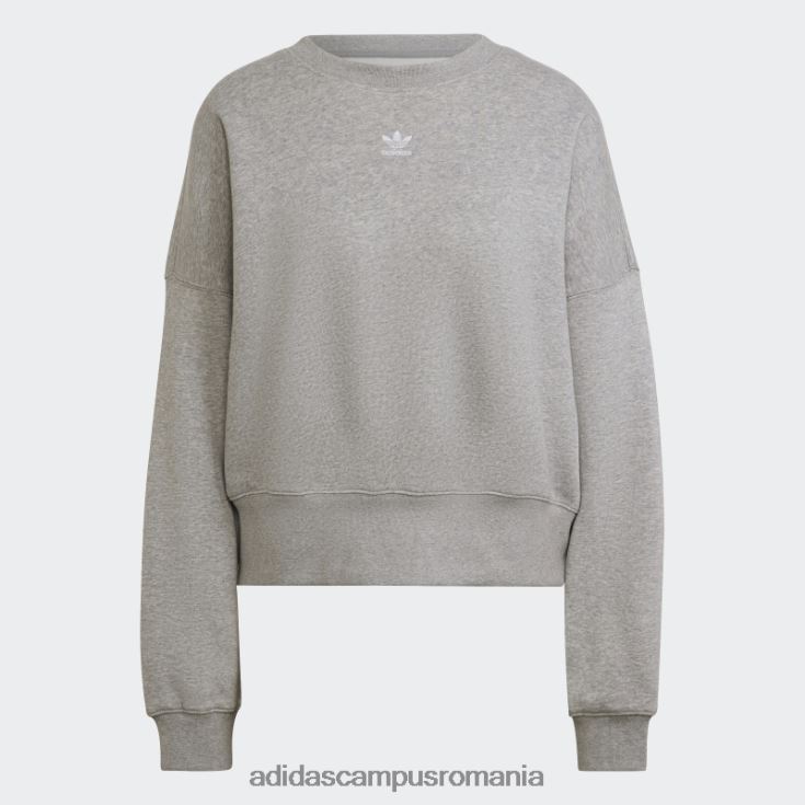 adidas campus romania hanorac fleece adicolor gri mediu essentials adidas femei gri mediu J266N29486