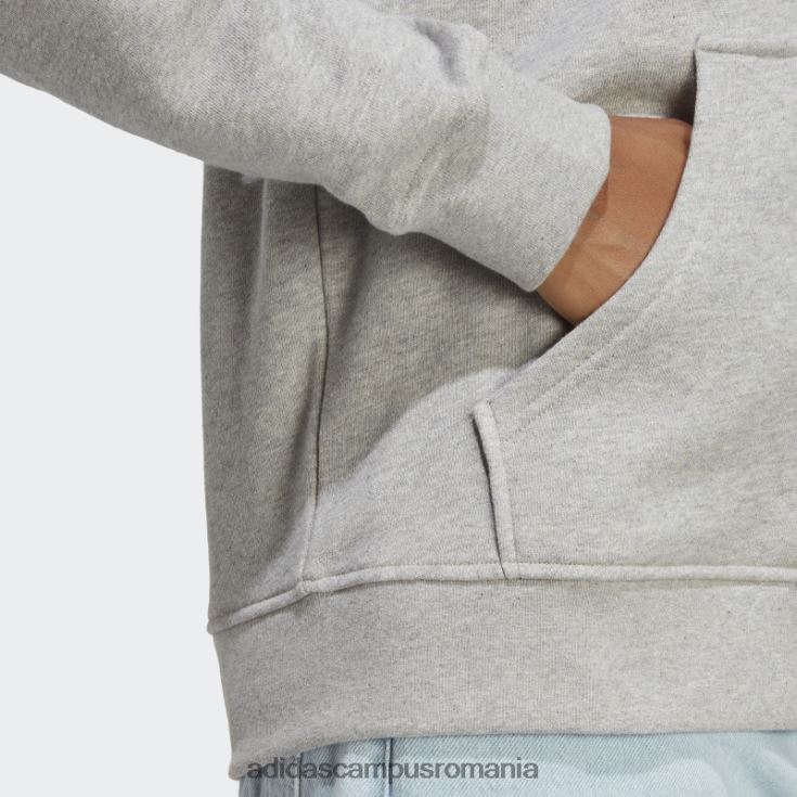 adidas campus romania hanorac gri mediu trifoil adidas femei gri mediu J266N216815