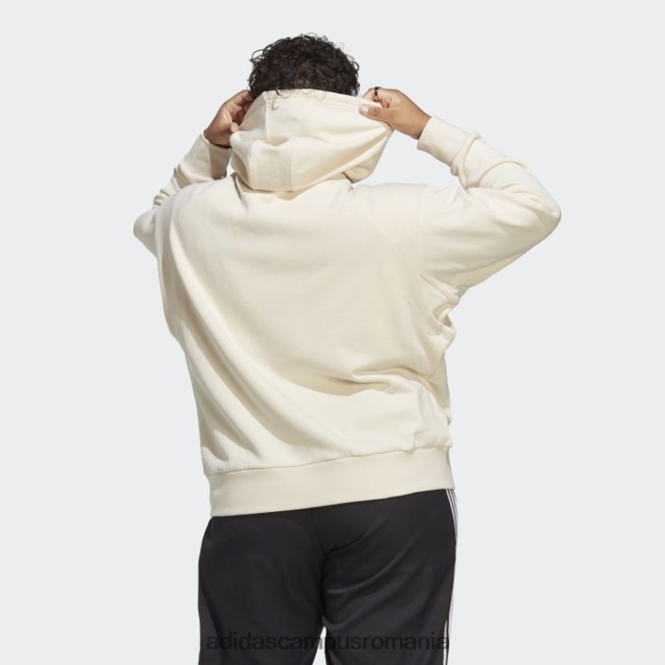 adidas campus romania hanorac mereu original trefoil (plus size) alb adidas femei alb J266N29876