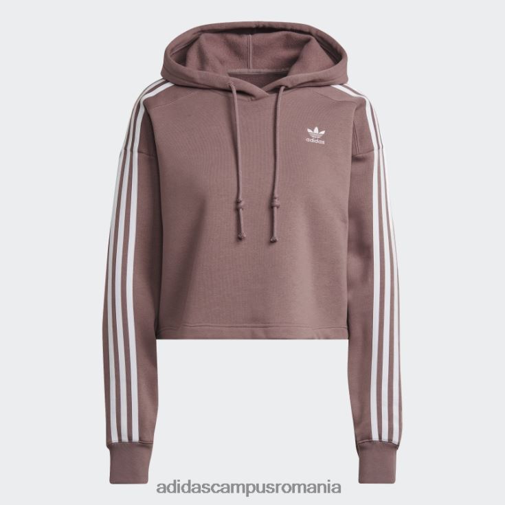 adidas campus romania hanorac mov adicolor classics crop femei Violet J266N29826