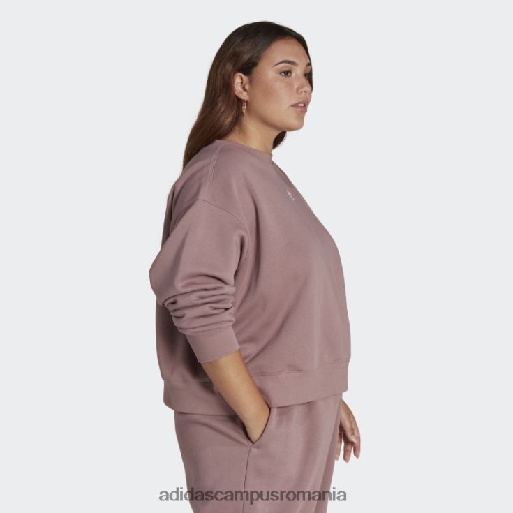 adidas campus romania hanorac mov adicolor essentials crew (mărime plus) femei Violet J266N210277
