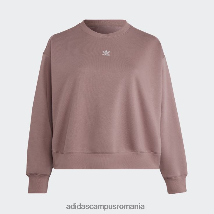 adidas campus romania hanorac mov adicolor essentials crew (mărime plus) femei Violet J266N210277