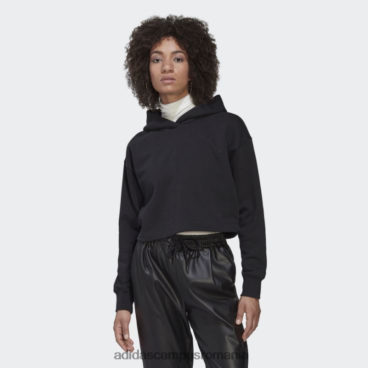 adidas campus romania hanorac negru adicolor contempo crop adidas femei negru J266N22775