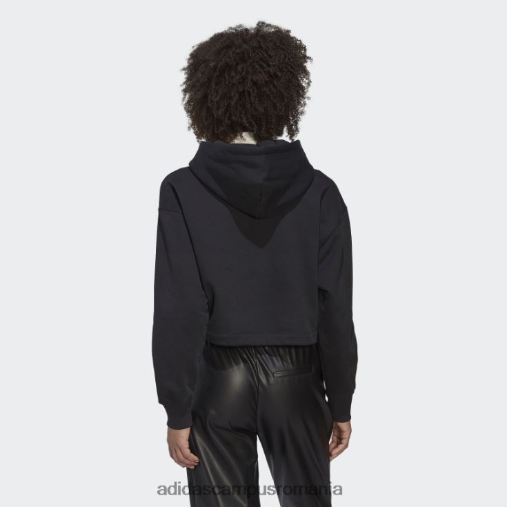 adidas campus romania hanorac negru adicolor contempo crop adidas femei negru J266N22775