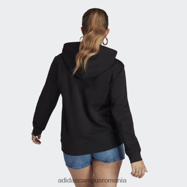 adidas campus romania hanorac negru adicolor essentials fleece adidas femei negru J266N216389