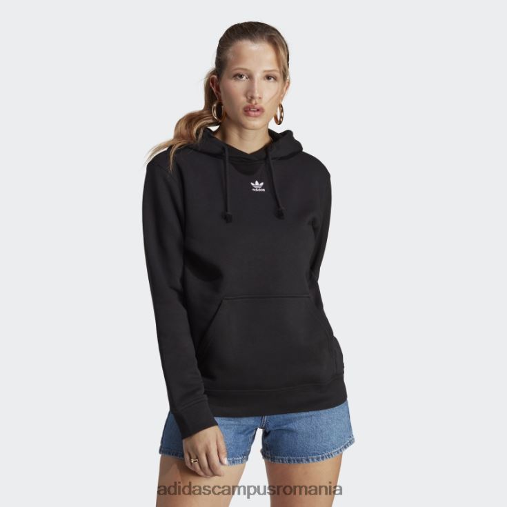 adidas campus romania hanorac negru adicolor essentials fleece femei negru J266N28927