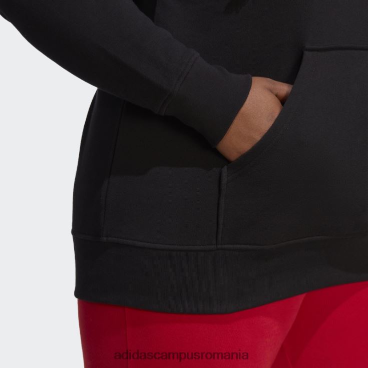 adidas campus romania hanorac negru adicolor essentials regulat (plus size) adidas femei negru J266N216527