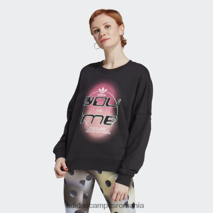 adidas campus romania hanorac negru întotdeauna original femei negru J266N29730